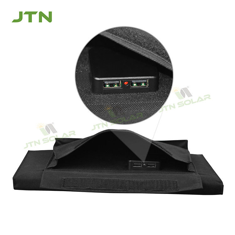 Tùy chỉnh Cắm trại ngoài trời ETFE 21W Bộ sạc năng lượng mặt trời gấp tấm pin mặt trời di động gấp với cổng USB