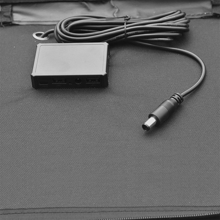 CE/FCC/ROHS/PSE Chứng nhận Bộ sạc điện mặt trời gấp 40W di động cho cắm trại