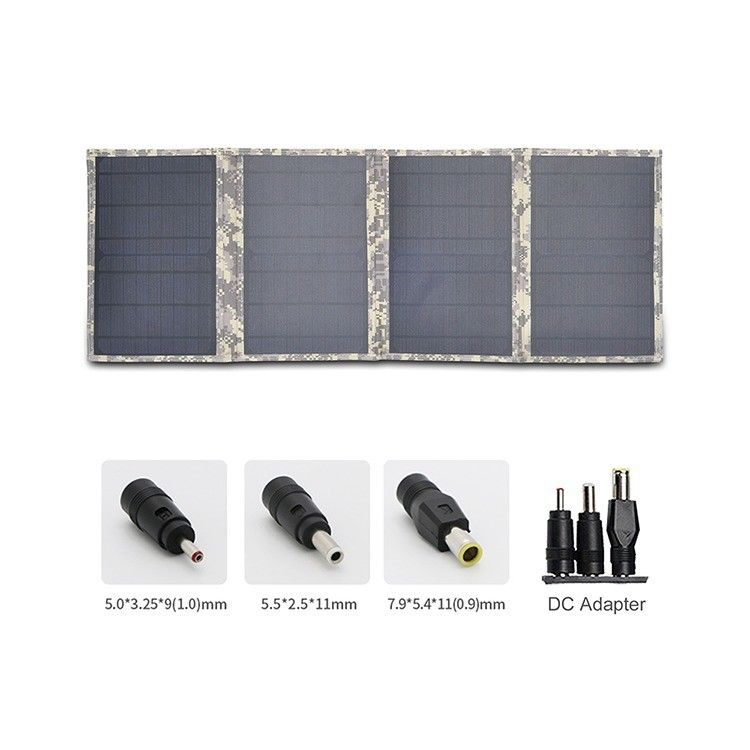 Panel năng lượng mặt trời gấp 200w di động cho cắm trại Type-C Output và USB QC 3.0 bao gồm