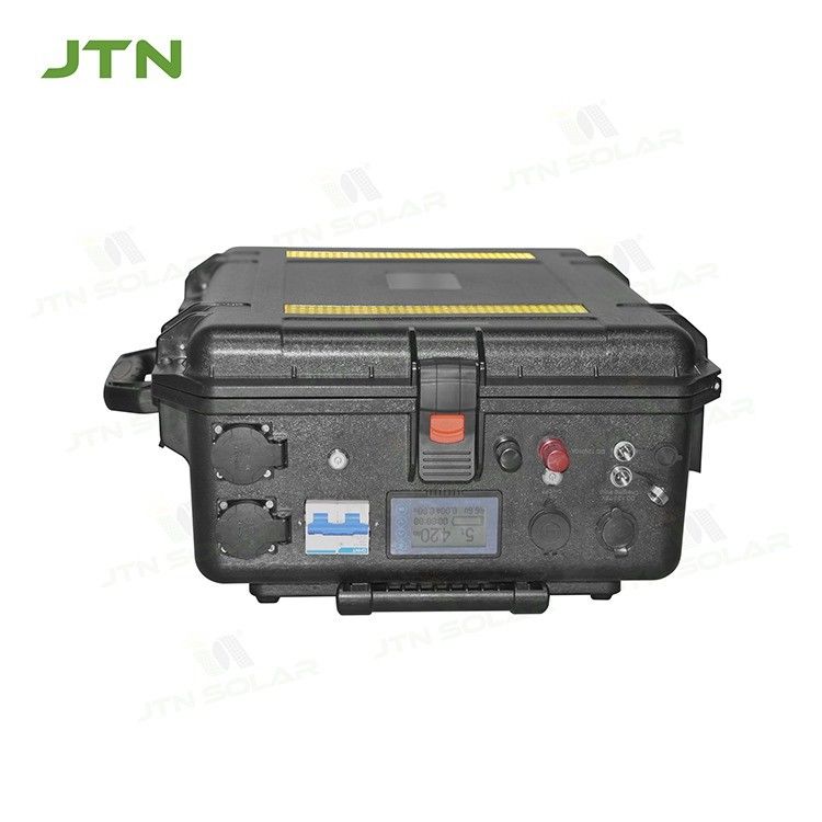 Phân tích năng lượng mặt trời di động Lifepo4 Máy phát năng lượng mặt trời 5000W Cho cắm trại ngoài trời