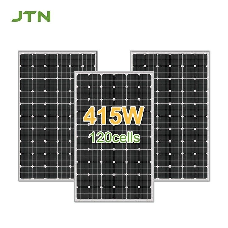 Tên Protable Mono Solar Panel 415w 400w cho nhà MC4/DC/Anderson Output Full Black