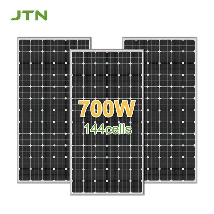 12 năm Sản xuất HJT Solar Module PV Cell Panel Solar 700w 210mm High Power Shingled Solar Panel