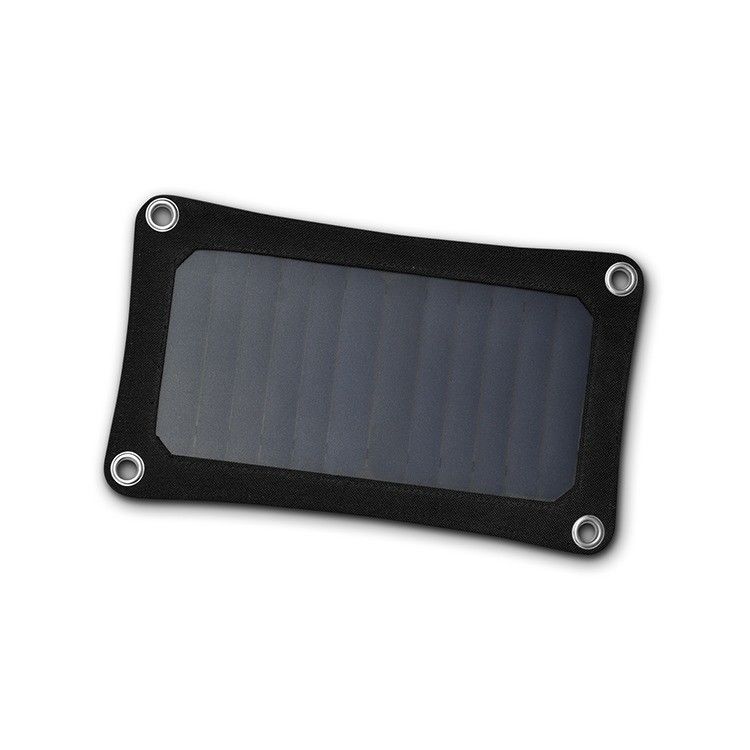 2 kích thước tế bào SUNPOWER 7W Panel năng lượng mặt trời di động cho kết nối USB và đi du lịch