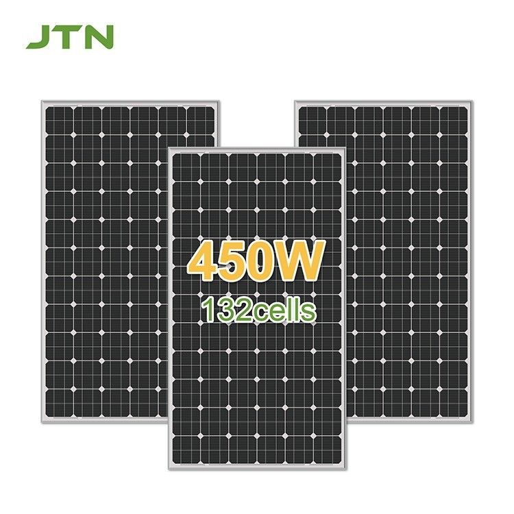 450Watt Mono Half Cells PV Panel với in logo tùy chỉnh và đầu nối tương thích