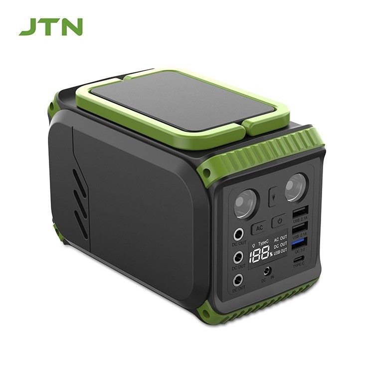 Cắm trại ngoài trời tấm pin mặt trời Đường phát điện Máy phát điện di động Lifepo4 Lithium 110V 200W