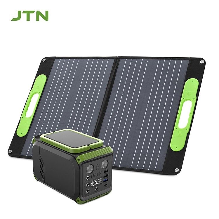 Cắm trại ngoài trời tấm pin mặt trời Đường phát điện Máy phát điện di động Lifepo4 Lithium 110V 200W