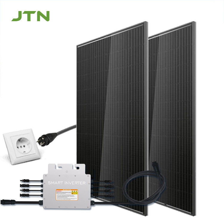 400wp 600wp 800wp Plug và Play ban công Hệ thống mặt trời 230v đầu ra để dễ dàng gắn trên mái nhà