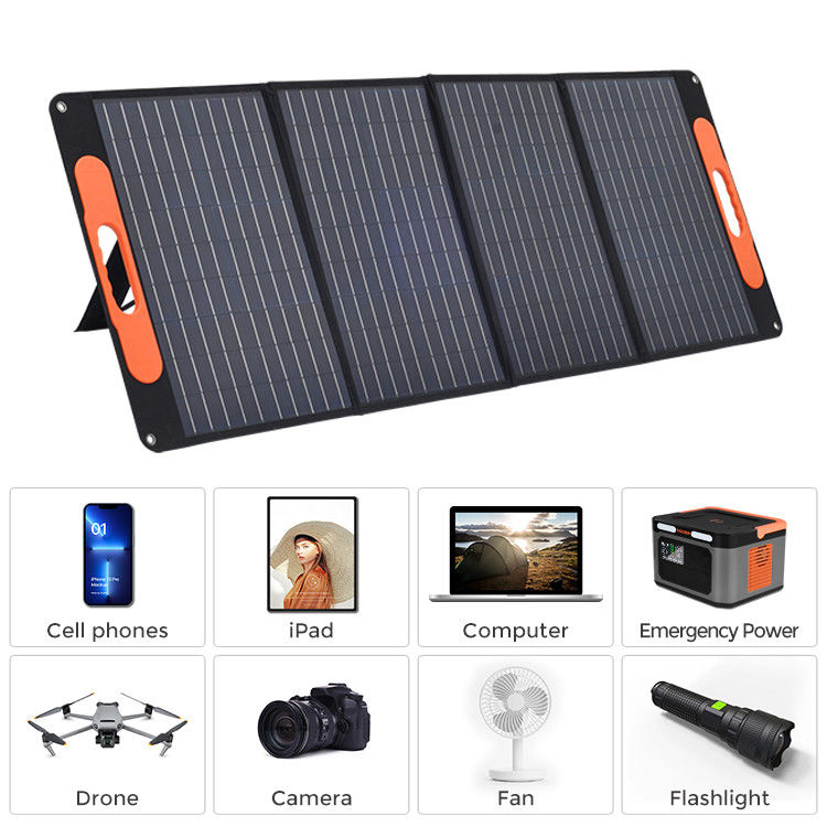 Dải năng lượng mặt trời linh hoạt nhẹ Đơn tinh Silicon Đối với xe chung cư ngoài trời 120w