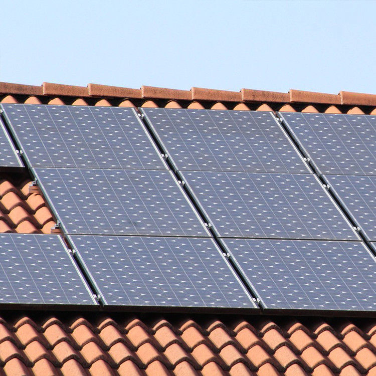 400 Watt Full Black Solar Panel với vật liệu bề mặt thủy tinh và 12 năm chế tạo